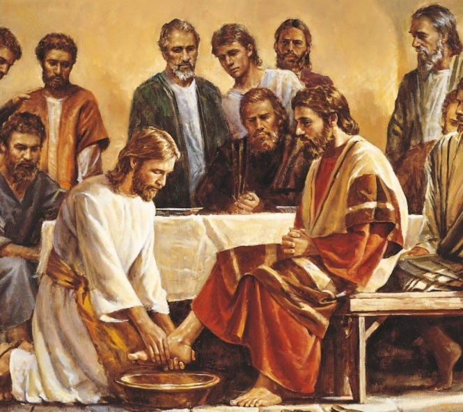 Jesus+Maundy+Thursday+Painting