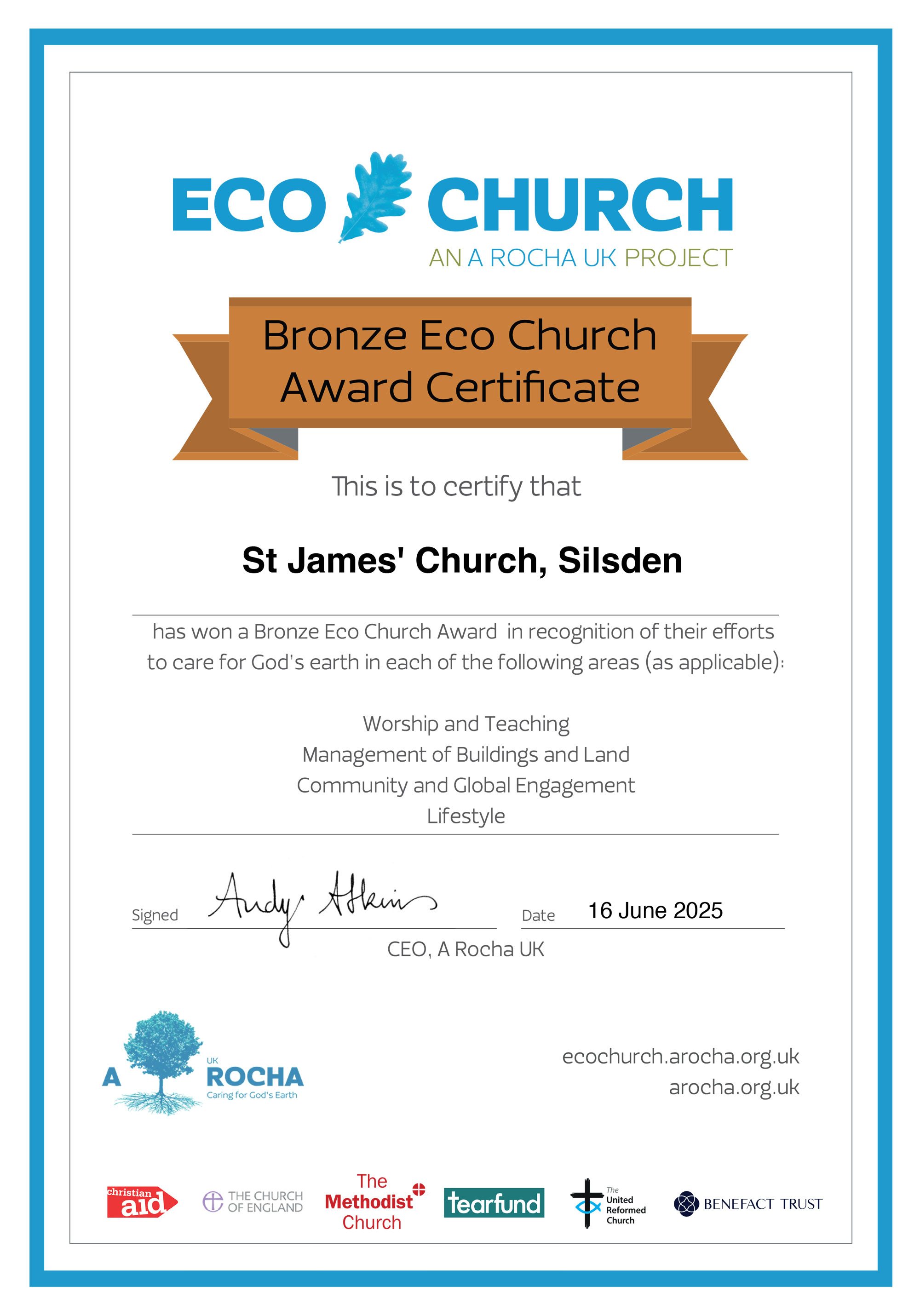 Eco-certificate